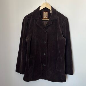 Pres De Chamonix Corduroy Blazer Brown Large
